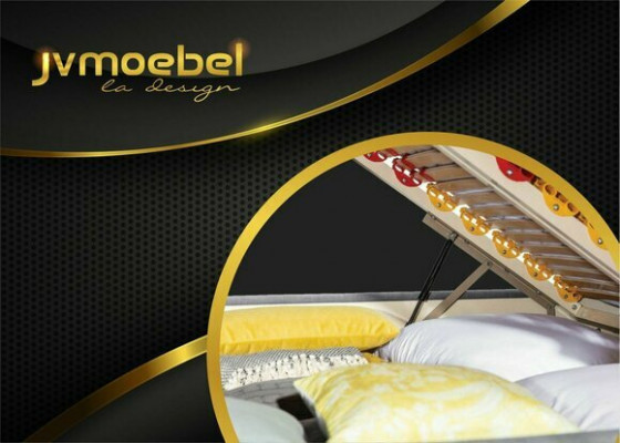 Komplettes Schlafzimmer Set Bett 2x Nachttisch 3 tlg. Sets Designer Luxus Betten