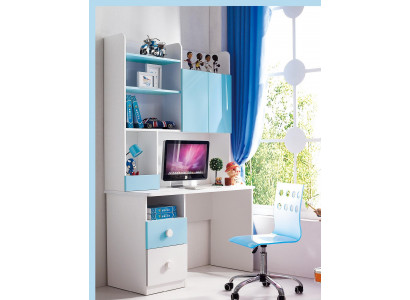 Schreibtisch Weiß Büro Möbel Sets Büromöbel komplett Set Regal Kommode Schrank