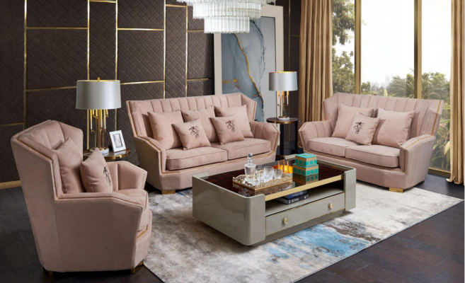 Polster Couchen Couch Modern Luxus Sofagarnitur 3+2+1 Sitzer Set Design Sofa Neu