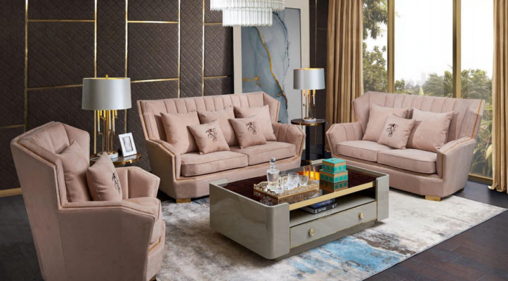 Polster Couchen Couch Modern Luxus Sofagarnitur 3+2+1 Sitzer Set Design Sofa Neu