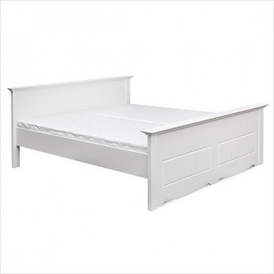 Bauern Bett Echtholz Betten 180x200c Holzbett Schlafzimmer Möbel Weiß Landhaus