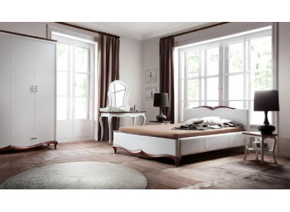 Doppelbett Chesterbett Bett Betten Polster Textil Klassik Holz Schlafzimmer Neu