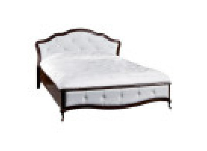 Bett Ehebett Doppelbett Königsbett Schlafzimmer Klassisches Lederbett Model V-2T