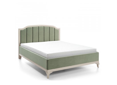 Design Bett Luxus Doppel Hotel Betten Schlaf Zimmer Leder Modern Stoff 160*200cm