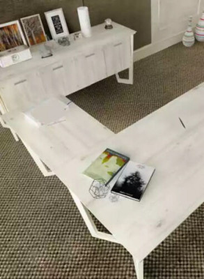 Schreibtisch Büro Kommode Eckschreibtisch Büro Garnitur Aktenschrank 3tlg.