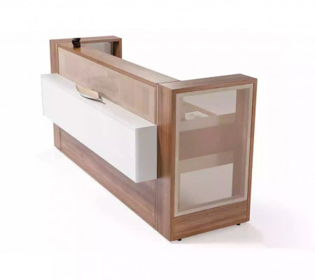 Rezeption Empfangstheke Tisch Möbel Tresen Praxis Kanzlei Büro Hotel