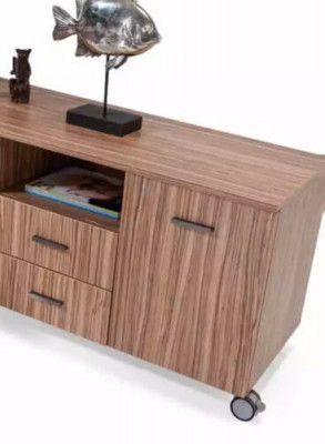 Büromöbel Schreibtisch Kommode Aktenschrank Couchtisch Einrichtung 4tlg.