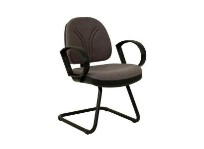 Büromöbel Wartezimmer Praxis Anwaltskanzlei Textilstühle Braun Konferenzstühle