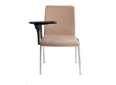 Stilvoller Beige Sessel Moderner Sessel Top-Qualität Design Bürostuhl neu