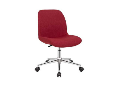 Büro Sessel Rot Luxus Stuhl Bürostuhl Chef Neu Textil Designer Sessel Möbel