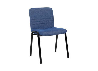 Bürostuhl Blau Luxuriöser Bürostuhl Bürostuhl Textil Designerstuhl Metallmöbel