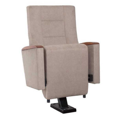 Kino Sessel Theater Stuhl Lehnstuhl Polster Stühle Fuß mit festen Montage