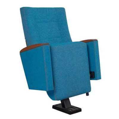 Kino Sessel Theater Stuhl Polster Stühle Fuß mit festen Montage Lehnstuhl