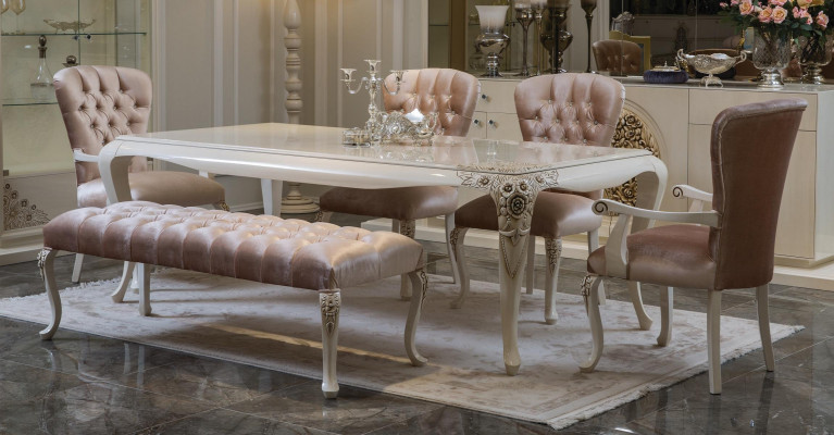 Luxus Esstisch Design Tisch Esszimmer Tische Holztische Italienische Möbel 228cm