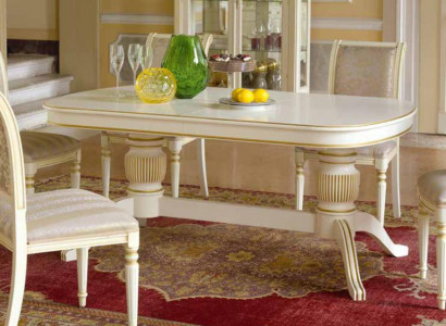 Barock Rokoko Stil Möbel Esstisch Tische Esszimmer Deko Garnitur Tisch