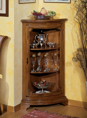 Wohnzimmer Möbel Glasschrank Vitrine Holz Vitrinen Glas Schrank Schränke Regale