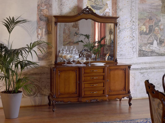 Kommode Sideboard Kommoden Sideboard Wohnzimmer Barock Anrichte xxl design Massivholz