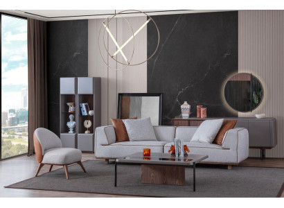 Luxus Wohnzimmer Set Komplette Einrichtung Sofa Kommode Couchtisch 5tlg