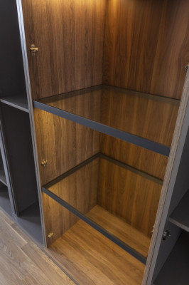 Schlafzimmer Set Bett Kleiderschränke Schrank Betten 2x Nachttische 4tlg.