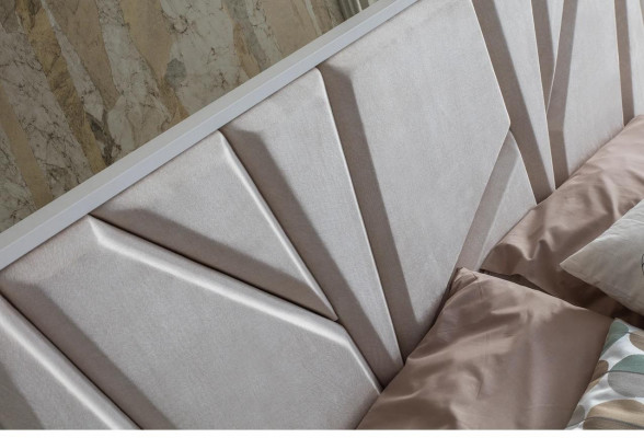 Schlafzimmer Set Luxus Bett 2x Nachttisch Kleiderschrank 4tlg Möbel