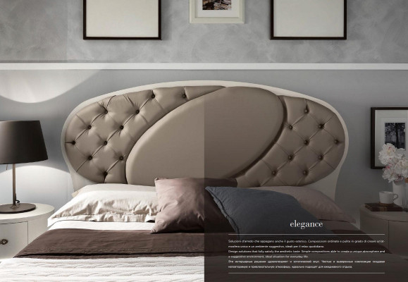 Garnitur Set 7tlg. Schlafzimmer Bett Nachttisch Kommode Spiegel Kleiderschrank