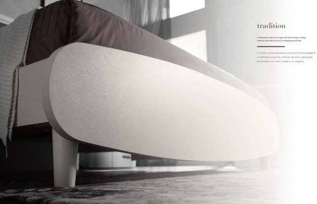 Garnitur Set 7tlg. Schlafzimmer Bett Nachttisch Kommode Spiegel Kleiderschrank