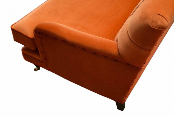 Chesterfield Design Luxus Polster Sofa Couch Sitz Garnitur Textil Neu