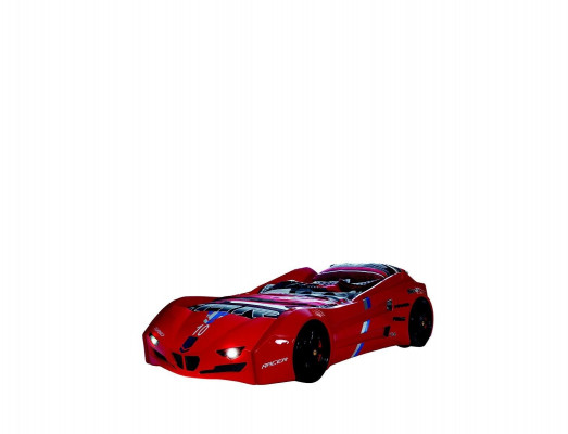 Rennwagen Auto Bett Kinderbett Autobett Kinderzimmer Betten Möbel Rot