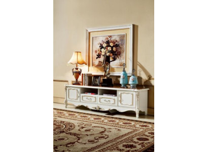 Sideboard Weiß Luxus Elegantes Wohnzimmer Kommode Schränke Lowboard Möbel Neu