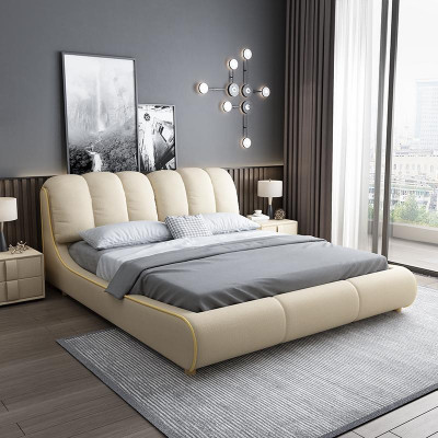 Design Holz Modern Bett 180x200 Schlafzimmer Ehe Luxus Hotel Betten