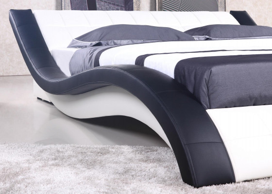 Doppel Hotel Betten Ehe Schlafzimmer Textil Bett Polster Design Luxus