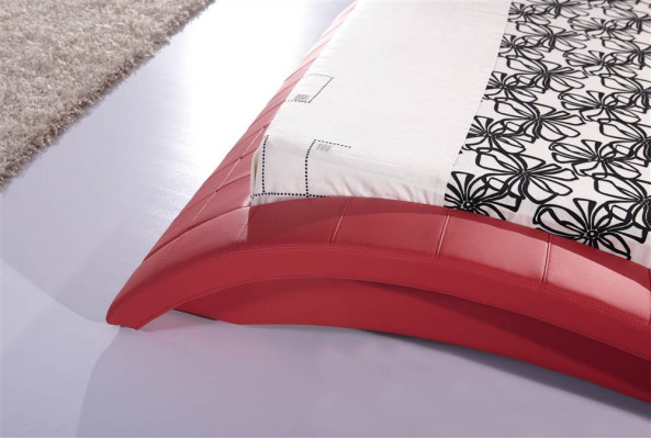 Doppel Ehe Bett Betten XXL Leder Gestell Neu Doppelbett Designer Polster