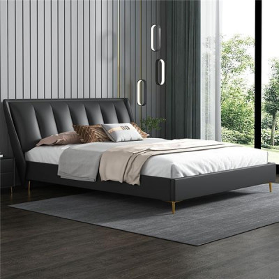 Betten Textil Hotel Luxus Polster Sitz Stoff Italien Designer Bett Schlafzimmer