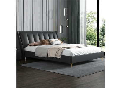 Betten Textil Hotel Luxus Polster Sitz Stoff Italien Designer Bett Schlafzimmer