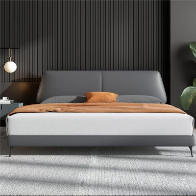 Design Luxus Doppel Hotel Betten Ehe Leder Luxus Schlafzimmer Bett