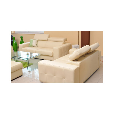 Moderne Sofagarnitur 3+1+1 Sitzer Sofa Couch Polster Garnitur Couchen