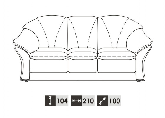 Sofas Couch Polster Garnitur Moderne Couchen Kunstleder Sofagarnitur