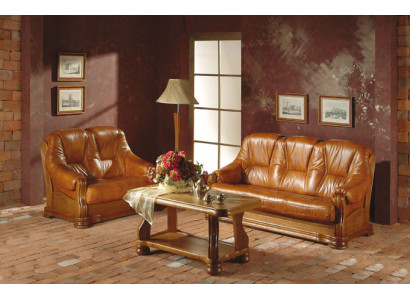 Sofagarnitur 3+2+1 Sitzer Klassischer Wohnlandschaft Sofas Couchen Polster Neu