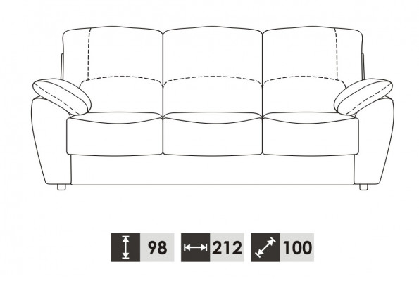 Sofagarnitur Echtleder Sofa Couch 3+2 Sitz Modernes Design Polster Garnitur