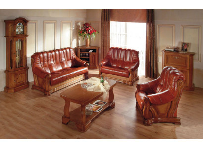 Sofagarnitur 3+1 Sitzer Klassischer Couchen Wohnlandschaft Polster Sofas