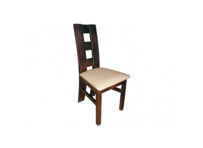 Set 6x Esszimmer Leder Esszimmerstuhl Sessel Massivholz Polster Stühl
