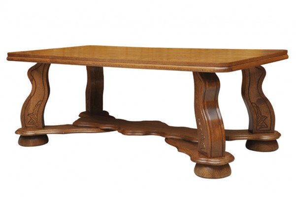 Echtholz Tisch Klassischer Couchtisch Sofa Beistell Tische Holz Handarbeit