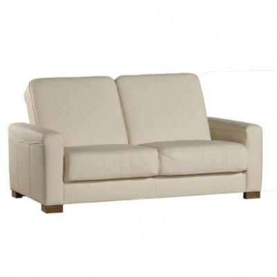 Zweisitzer Couch Klassische Ledersofa Couch Polster Sofa 2 Sitzer Leder