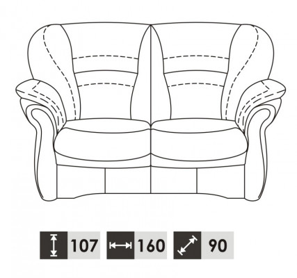 Sofagarnitur Echtleder Sofa 3+2 Sitz Modernes Design Polster Garnitur Set
