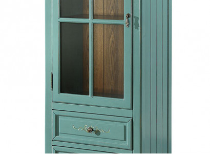 Vitrine anrichte glas schrank kommode hoch schränke echte holz möbel kommoden