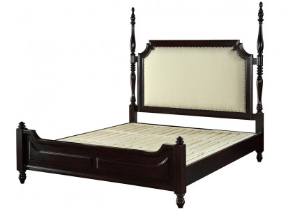 Bett Polster Landhaus Luxus Doppel Hotel Betten Schlaf Zimmer Holz