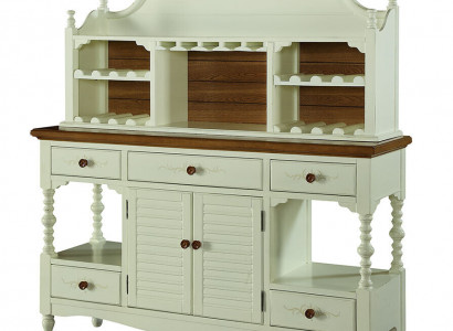 Klassische Holz Anrichte Landhaus Stil Möbel Schrank Kommode Anrichten Schränke