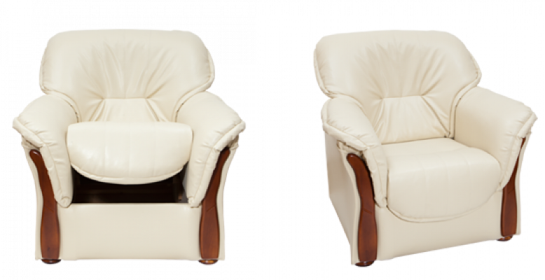 Klassischer Sessel Fernseh Sofa 1 Sitzer Couch Designer Textil Sofas Polster 