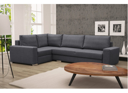 Sofa Schlafsofa Designer Sofa mit Bettfunktion Bettkasten Ecksofa Couch / NEU