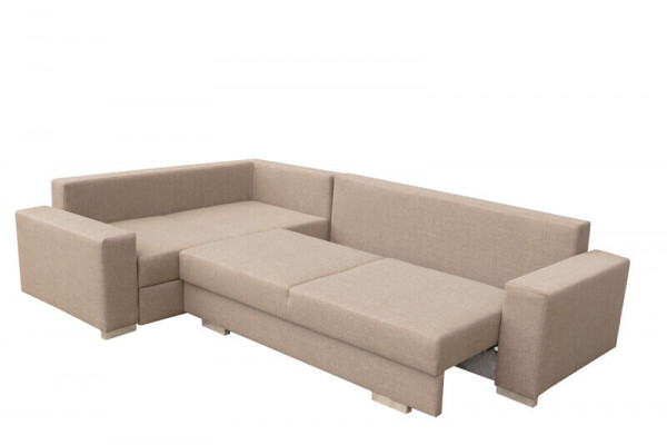 Sofa Schlafsofa Designer Sofa mit Bettfunktion Bettkasten Ecksofa Couch / NEU